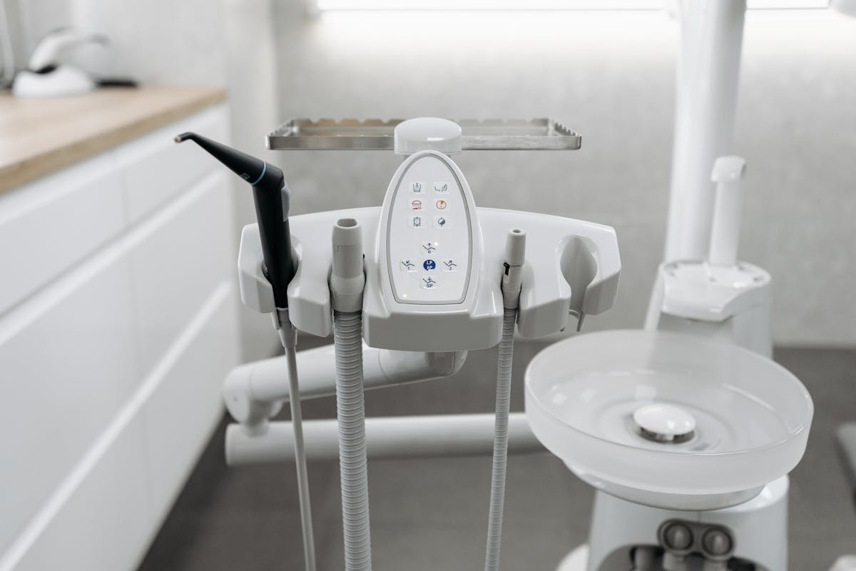 Close Up Shot of a Dental Equipment