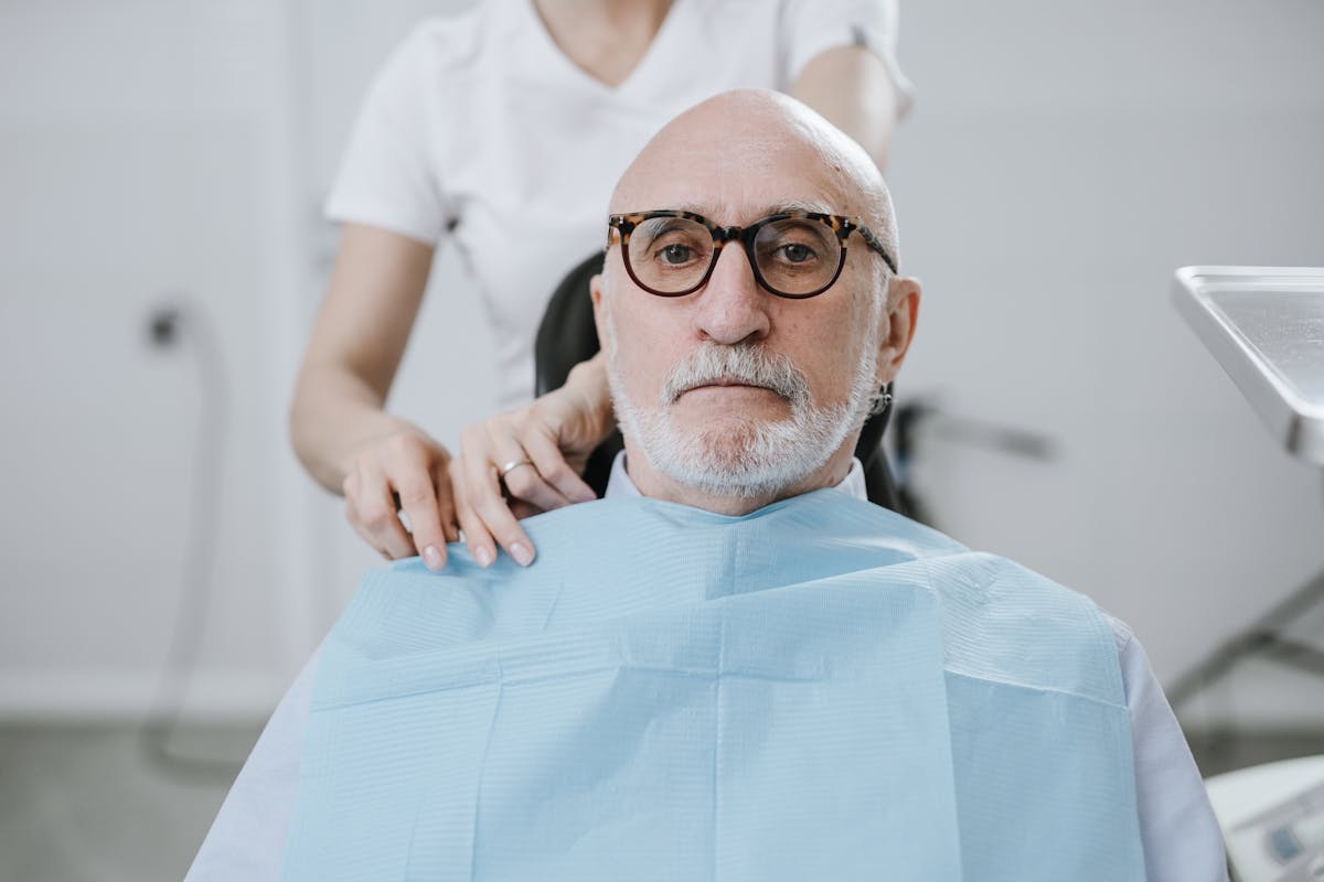 Close-up Photo of an Elderly Man