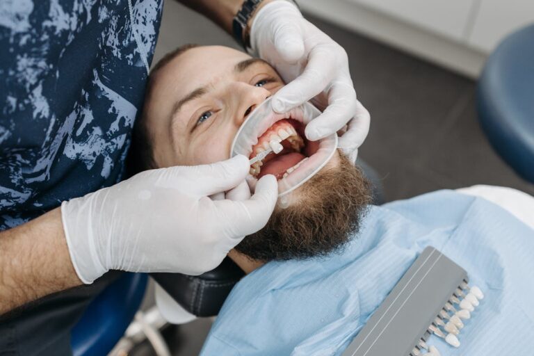Patient at the Dentist